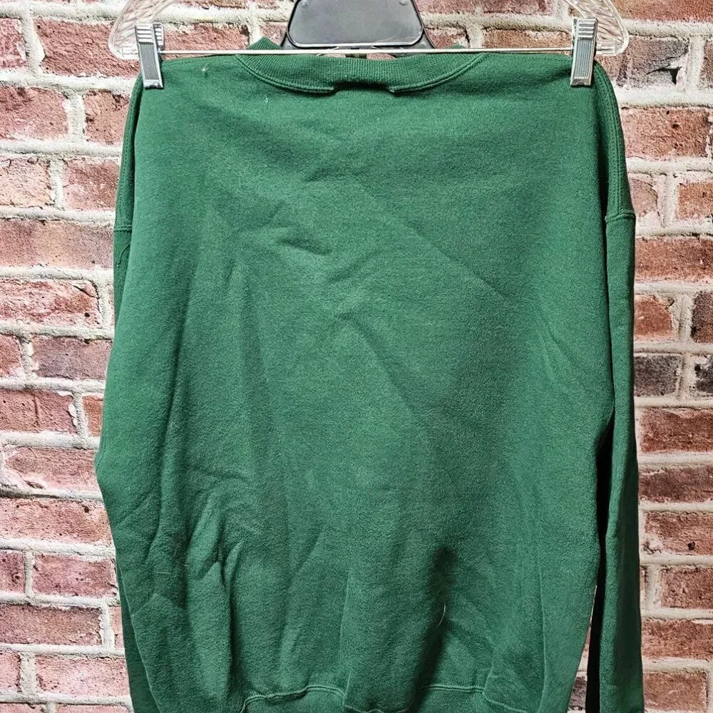 Unisex GREEN BANANA Cardinal Bird Sweatshirt Size Large VINTAGE - Picture 4 of 5